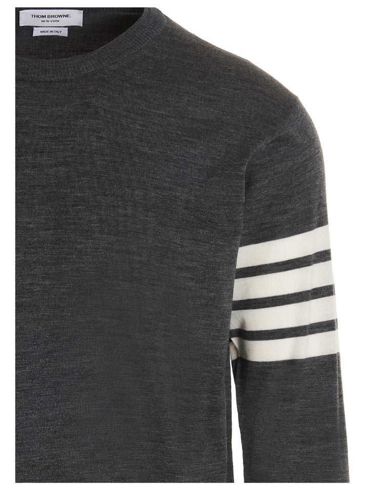Thom Browne 4 Bar Sweaters and Cardigans - Gray | 5e6a3c2e0db1f281e83781b6731920a6ba15456f