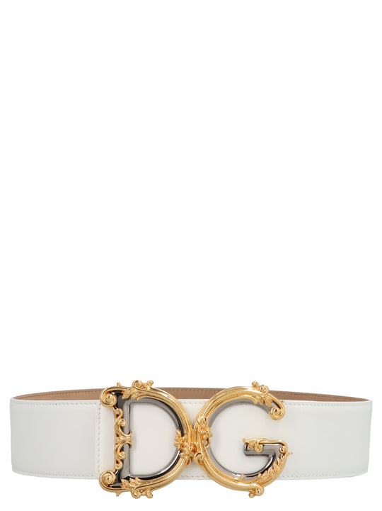 Dg Barocco Belts White