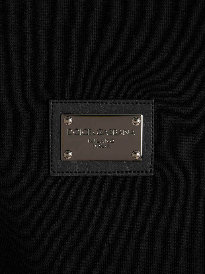 Dolce & Gabbana Dg Essential Sweatshirt - Black | a0cb8b37b0d8f9c5e9a256b9b55a2e06f2237877