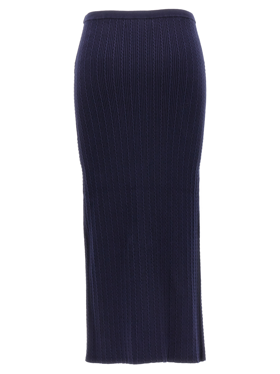 Alessandra Rich Knit Midi Skirt Skirts - Blue | a6f5666453af64af445a2100cffdf38c2f4c3853