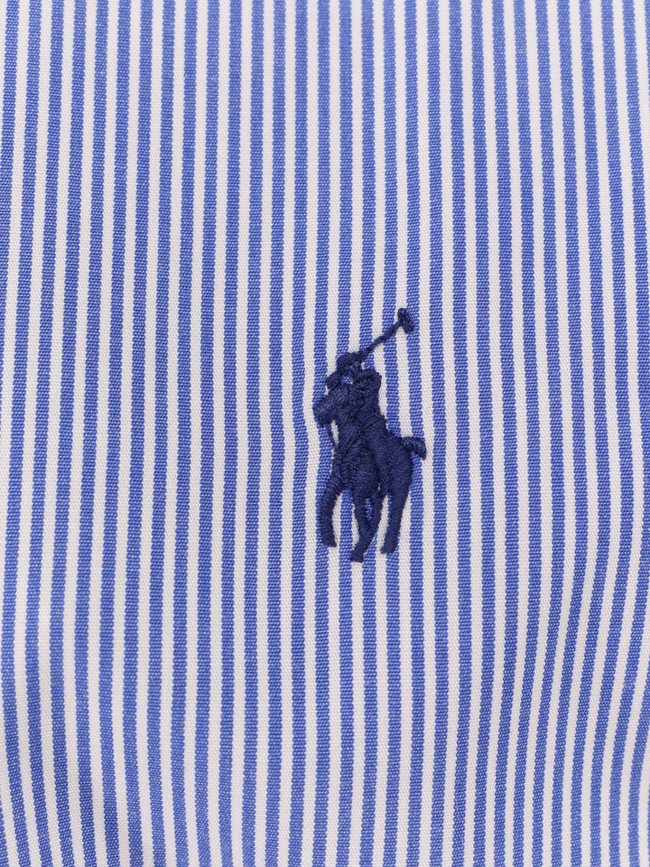 Polo Ralph Lauren Shirts - BLUE WHITE HAIRLINE STRIP | bf89edfd2a75196f3c69cdf51dff3e492256a4cc