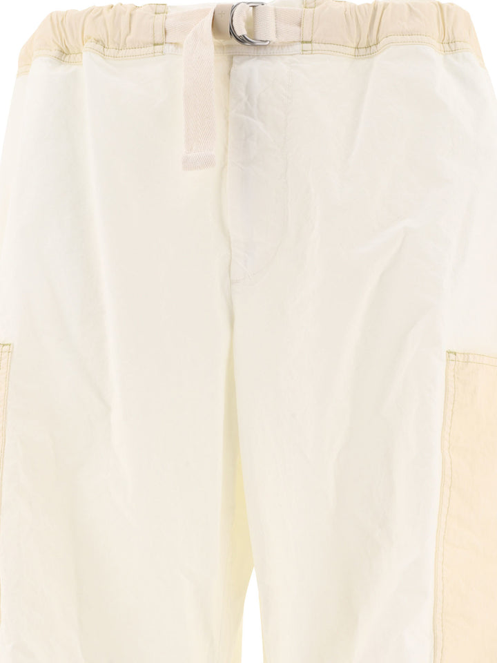 Parachute Trousers White