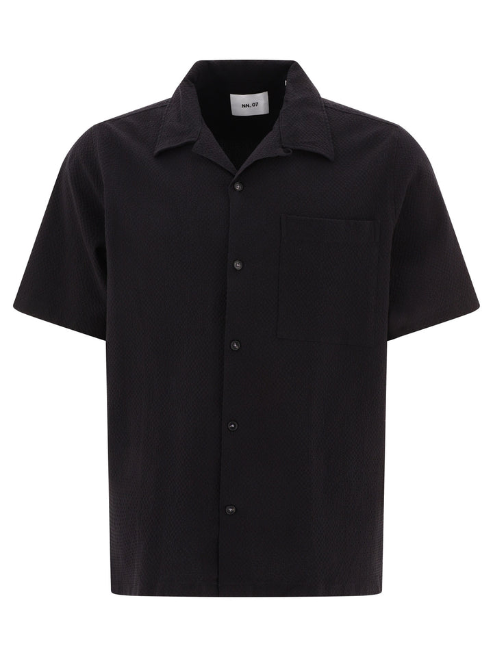 Nn.07 Julio Shirts - Black | 51b29b89cb02cb706611c074935c3d76e588dc2b