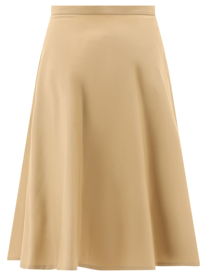 F.It A-Line Skirt Skirts - Beige | 1d96bf838a384a665b3eaa1d0cef7546672fa1ed