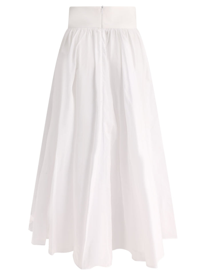 F.It Skirt With Bandeau At The Waist Skirts - White | ac495bca56a90ac7ed1c7f4663645df2b1b0ff28