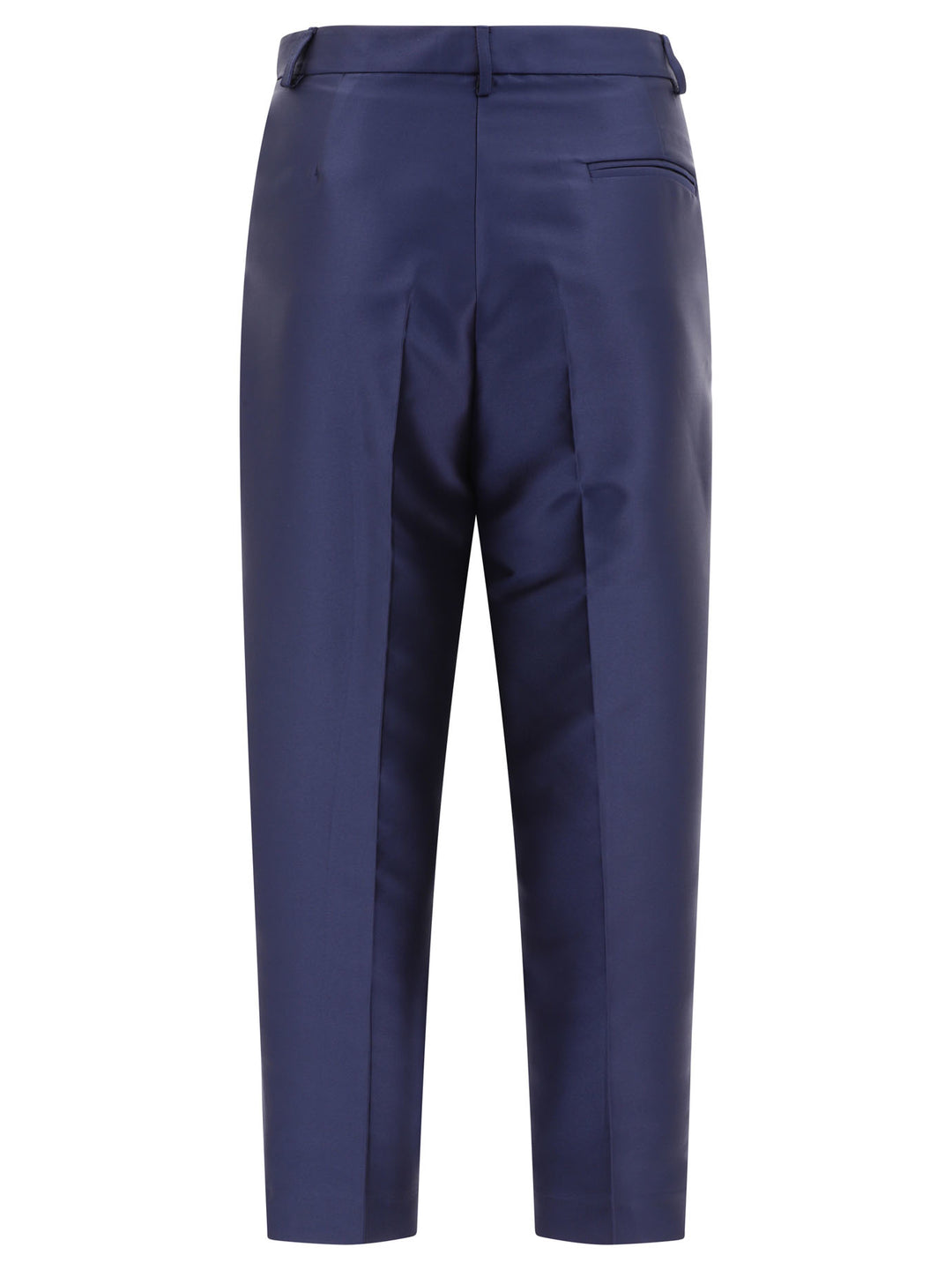 Pleated Trousers Blue