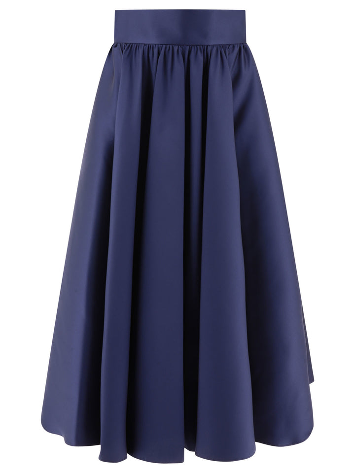 F.It Skirt With Bandeau At The Waist Skirts - Blue | 7837483ce665324c9bf2dc74497a289d97772fb4