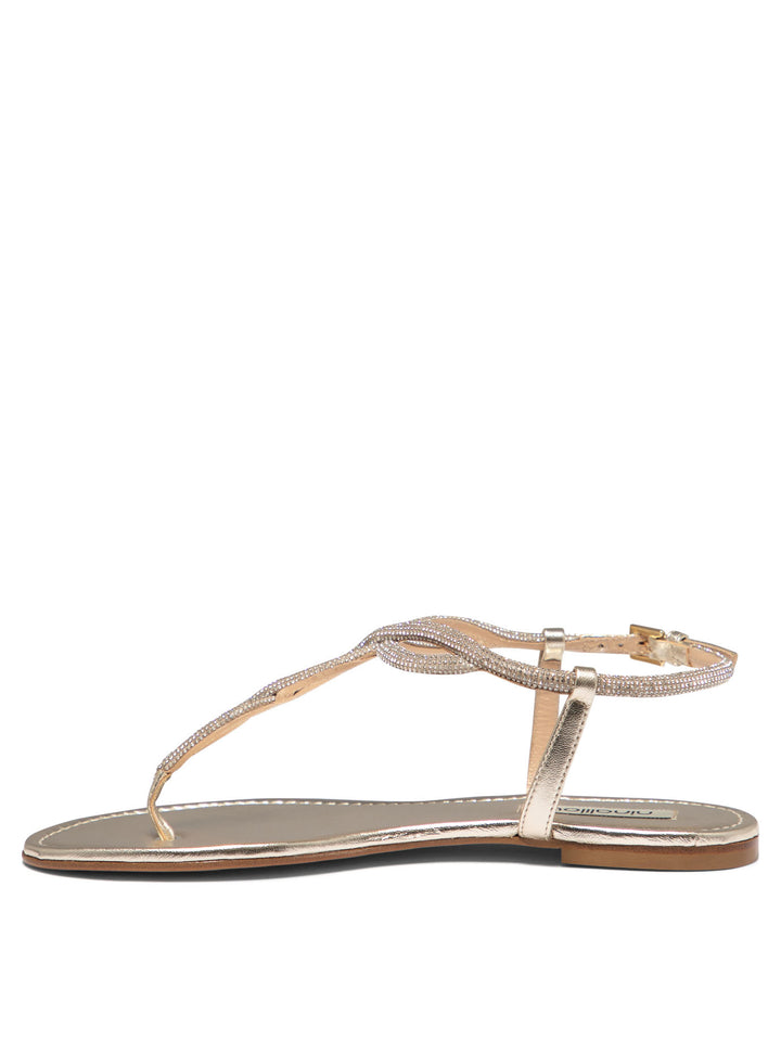 Ninalilou Elisa 111 Sandals - Gold | 321f736e54015b65578365d5829d2766600b8f0a