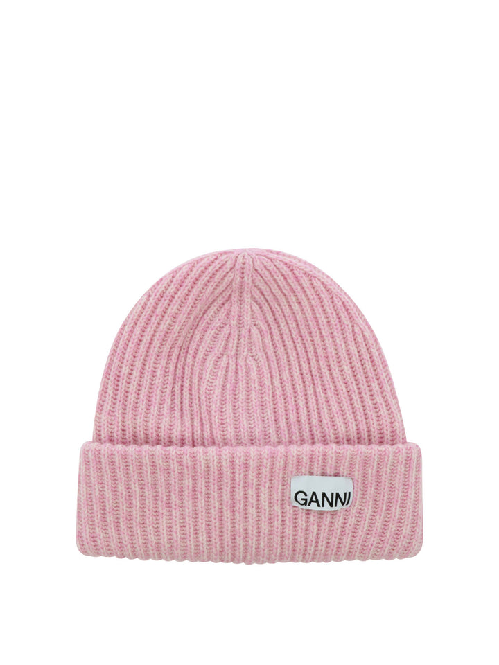 Ganni Oversize Hats - Pink | 937b62593027b5c2f70519f36b10dd960528c097