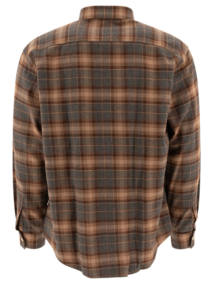 Nn.07 Deon Shirts - Brown | 1653c0f02065da121a7a37439539af1a317eb6c3