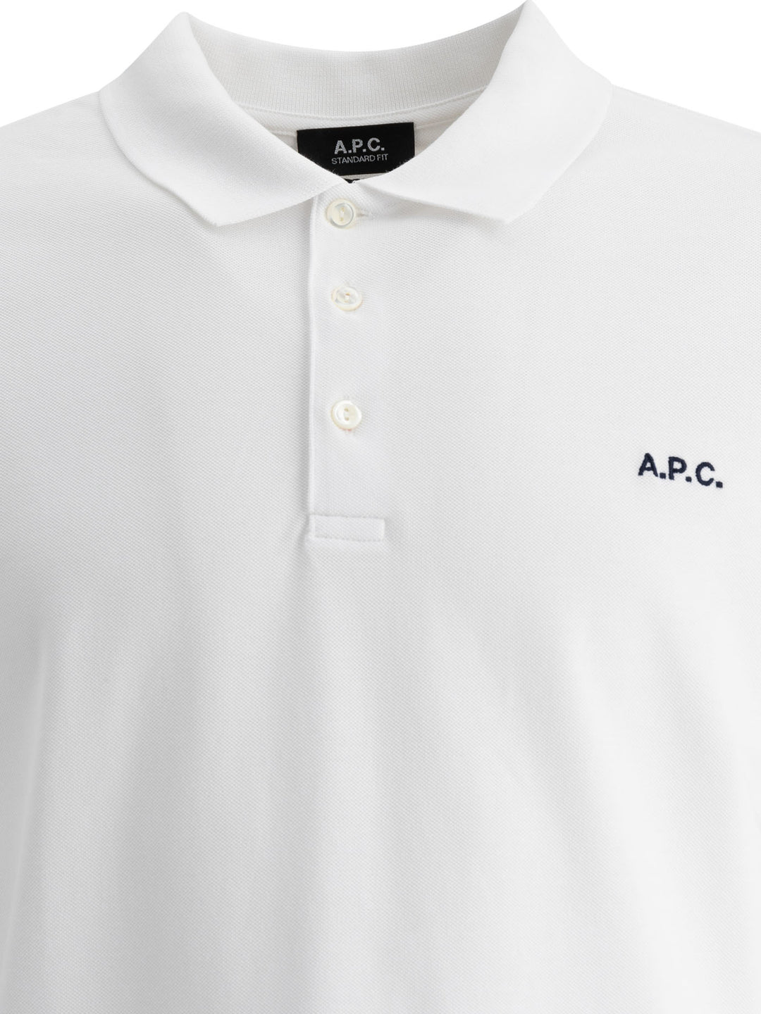 A.P.C. Polo Standard Polo shirts - White | b32d2cedd0a62f643dee9c962594633ba420d63d