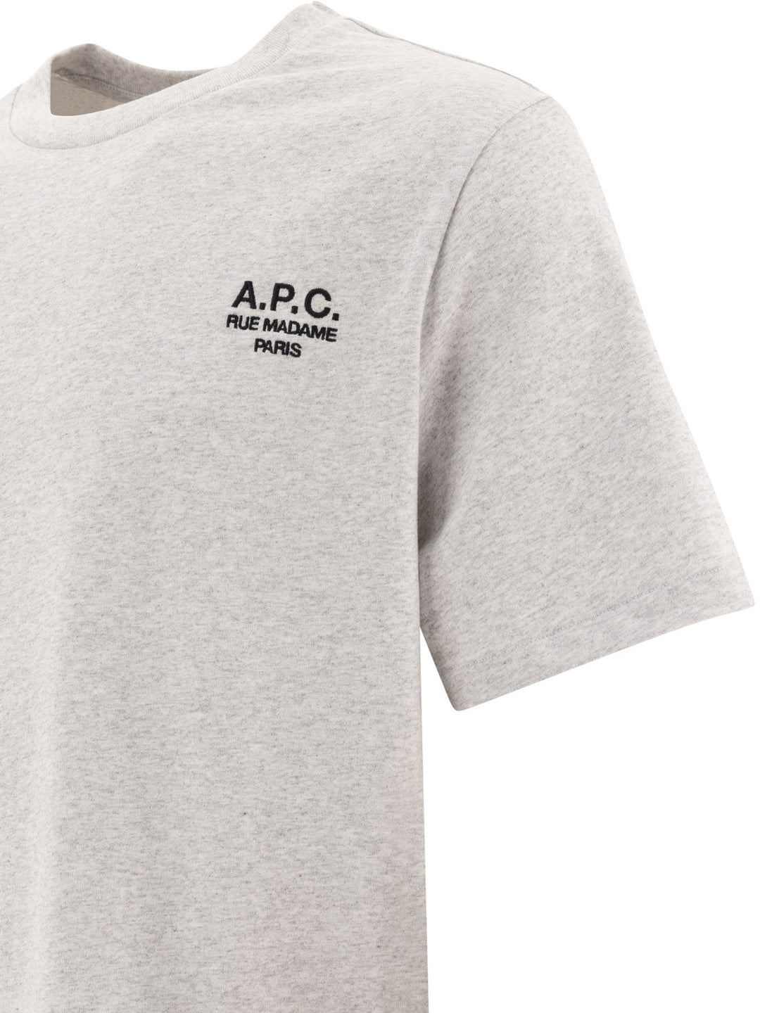 A.P.C. T-Shirt Standard Rue Madame T-shirts - Grey | a0101591a85e16903565889f54b6877aa4d17856