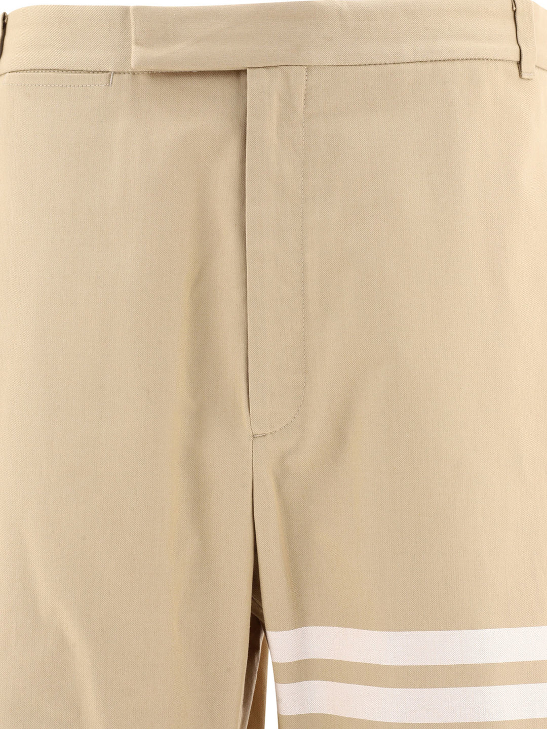 Thom Browne Pantaloni Taglio Dritto Trousers - Beige | 738c236f0f1fc1a6c3f32890a9157a7af956021f