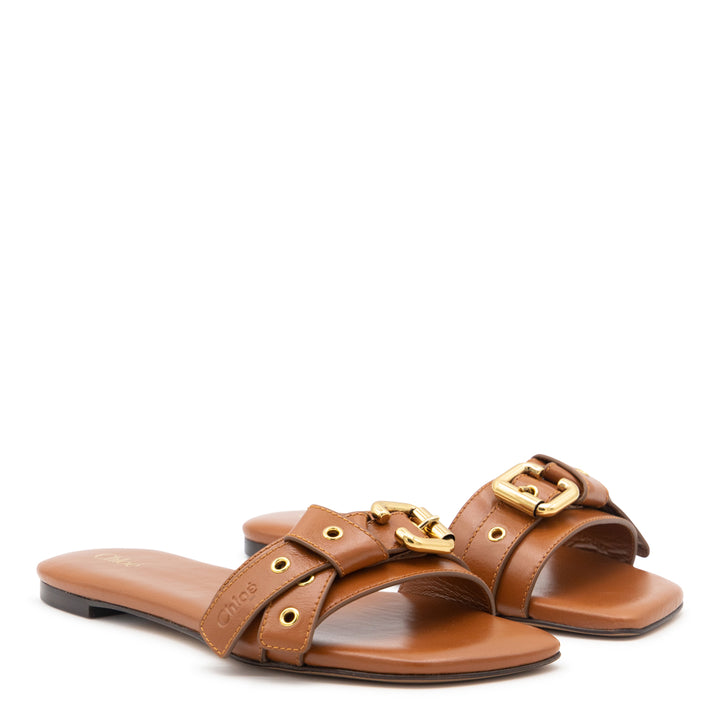 Chloè Sandals - Clay Brown | e2cf09d063cd3dbd3cb83abc54d27e30b734a3b3