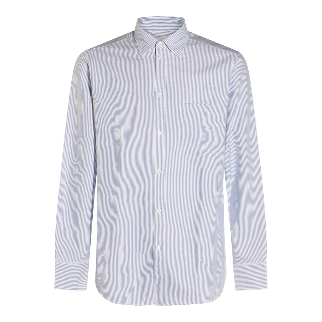 Golden Goose Shirts - WHITE/LIGHT BLUE | f54d948388a0fe4cf51fcac2542678041816706b