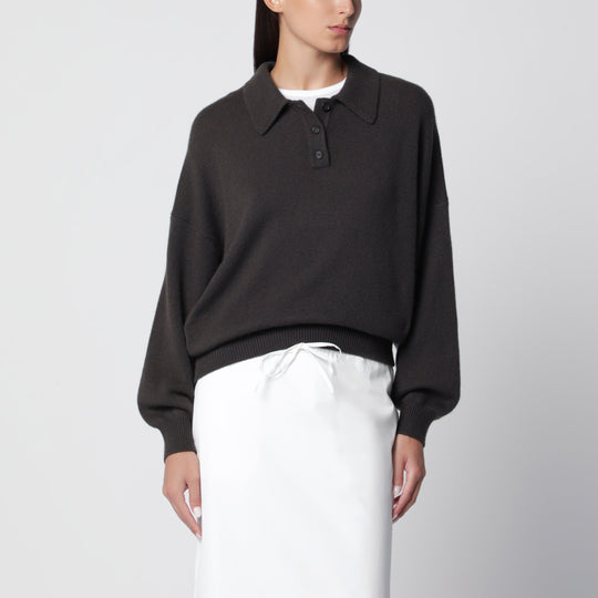 Dark Green Etta Cashmere Sweater