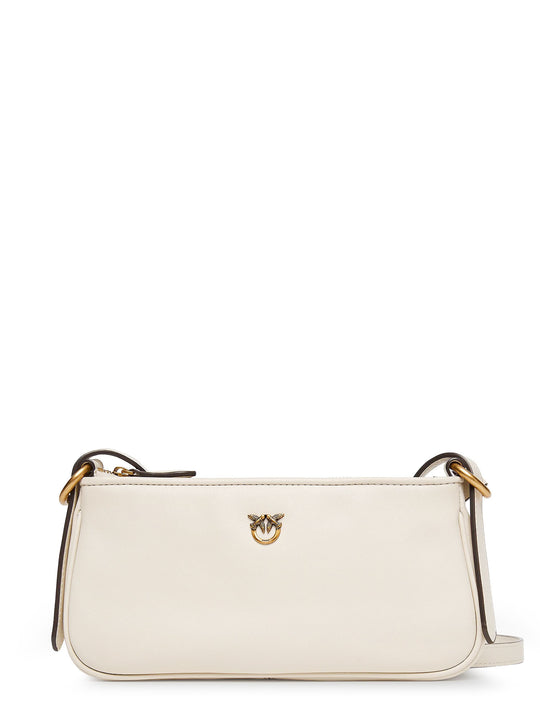 Mini Half Moon Leather Crossbody Bag