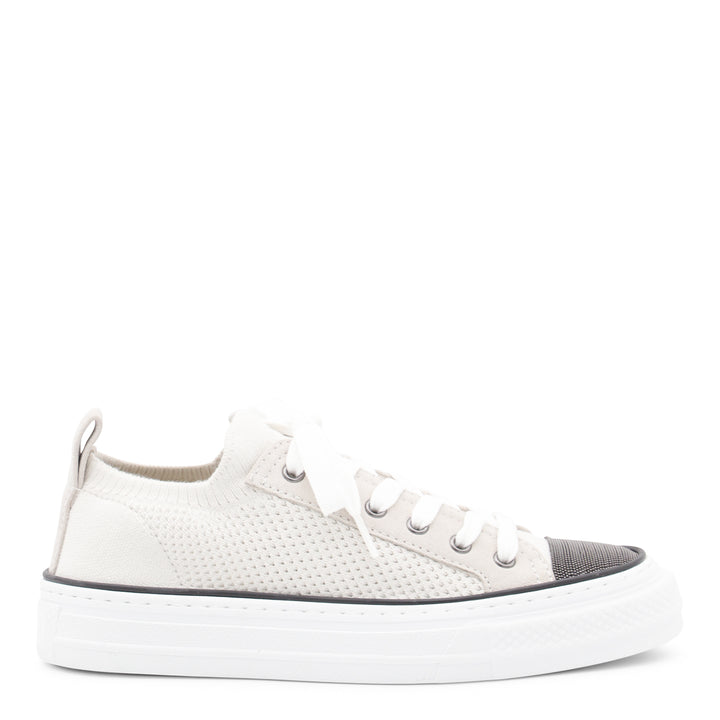 Brunello Cucinelli Sneakers - ICE WHITE | 2d1aa38709b2729f123bf32e0dc159f622ae984a