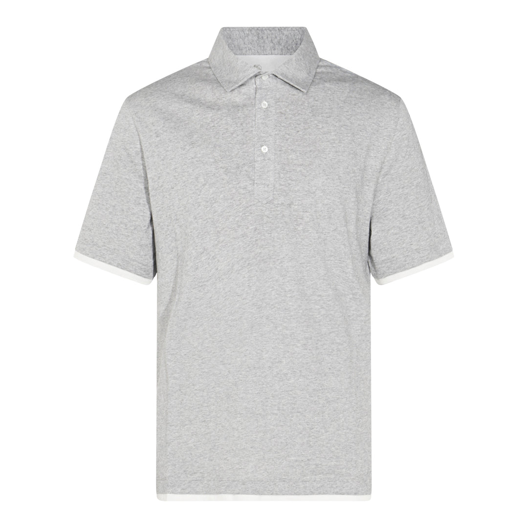 Brunello Cucinelli T-shirts and Polos - GRIGIO MEDIO | 0ca283ab16860b7c5f28ad85f6fb78ebeafdf0dc