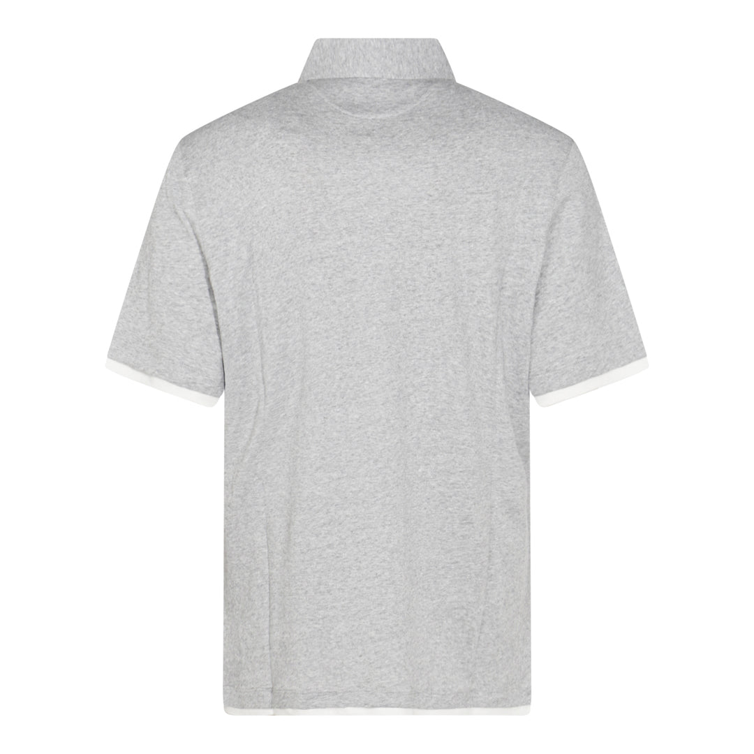 Brunello Cucinelli T-shirts and Polos - GRIGIO MEDIO | 7e7a3d1455c4f19a6da8a507c9a10d51e5e37009