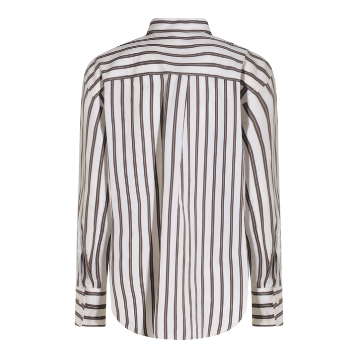 Brunello Cucinelli Shirts - PANAMA/MARRONE | 7877e9c64737bbb19b226f2645a3ae976aa60008