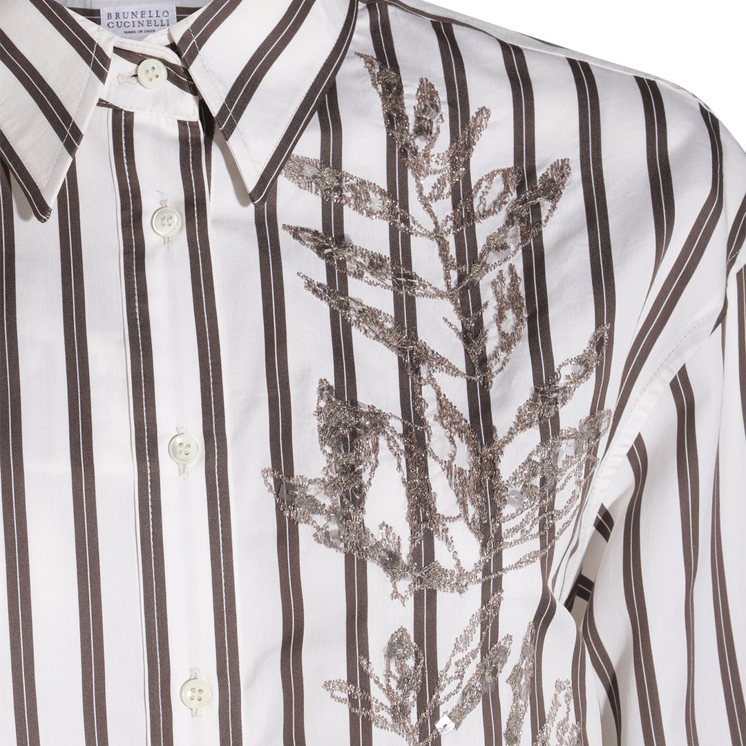 Brunello Cucinelli Shirts - PANAMA/MARRONE | fdbcd2235a643cbae84bbea106741f0eb1a4e33f