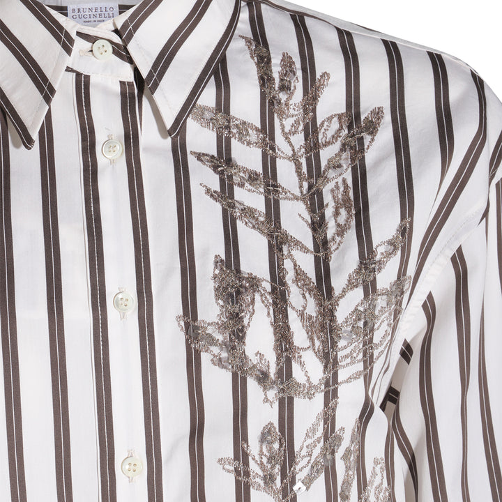 Brunello Cucinelli Shirts - PANAMA/MARRONE | fdbcd2235a643cbae84bbea106741f0eb1a4e33f