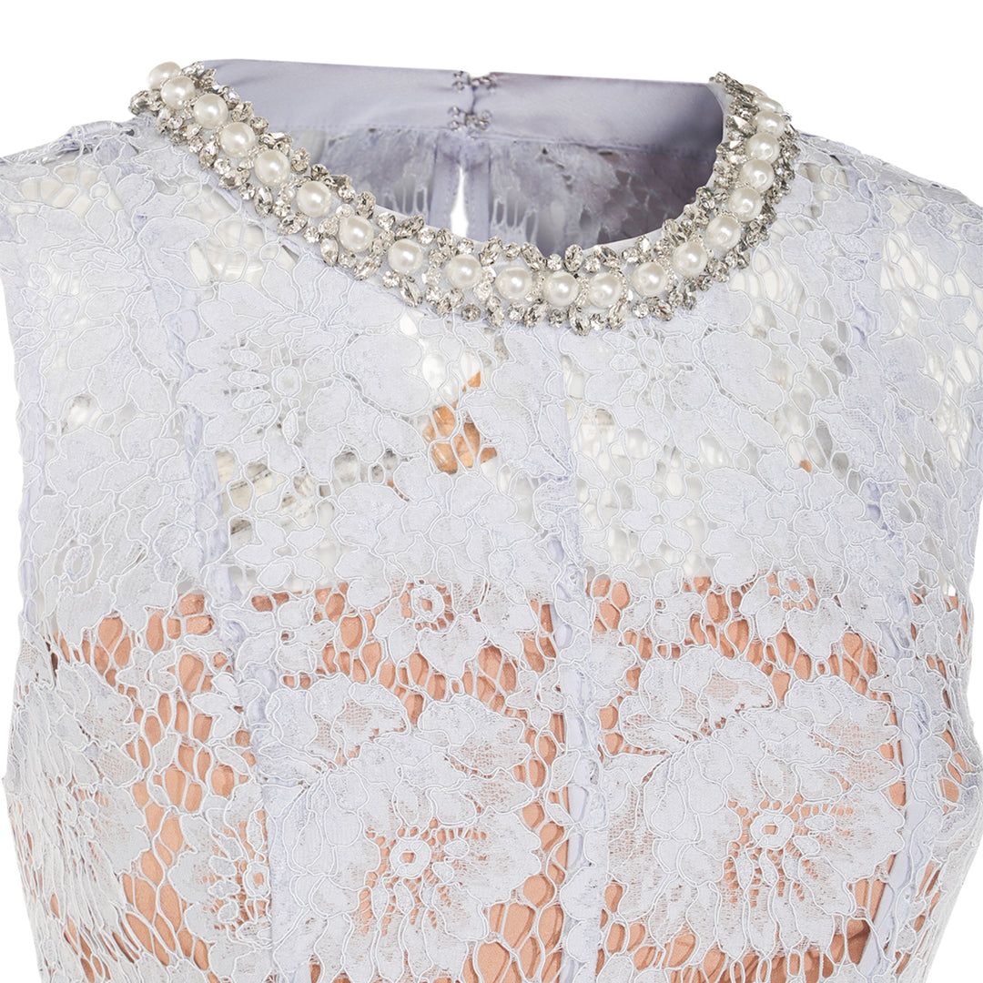 Self-Portrait Dresses - Blue and green | 49dae44c9eb0e0164e1af5c3a96223eaa2f7b489