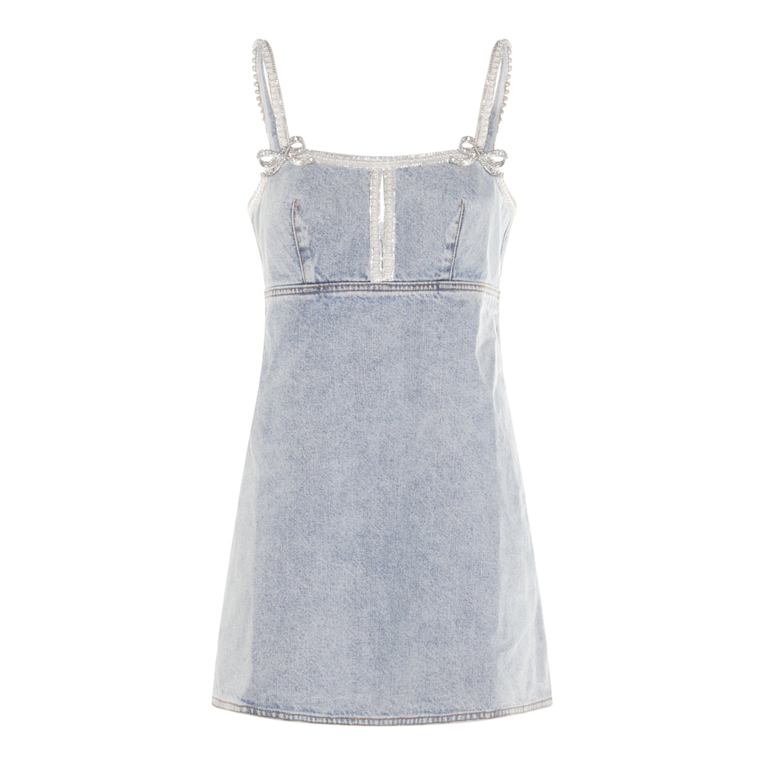 Self-Portrait Dresses - Blue and green | cc74257aa05b54f4fa168e0ee17d5745213ff70f