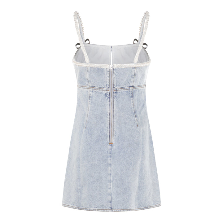 Self-Portrait Dresses - Blue and green | b35e4727a56753df5fe59c19103b24ec1c359441