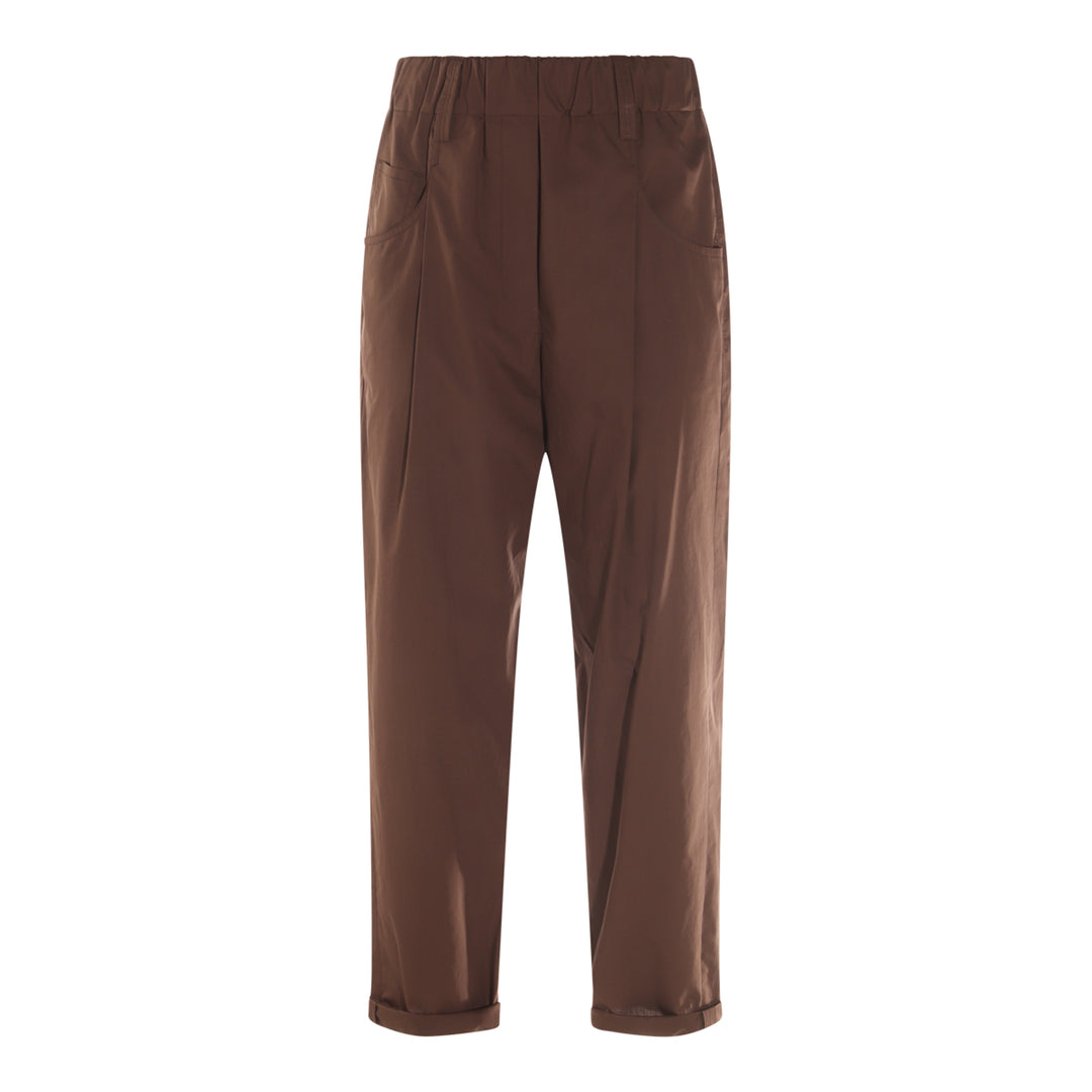 Brunello Cucinelli Trousers - Brown | 61a435b6b0a334120303034448af2f187f5a94c2