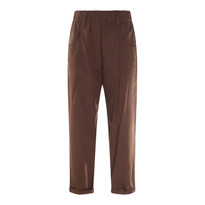 Brunello Cucinelli Trousers - Brown | 61a435b6b0a334120303034448af2f187f5a94c2