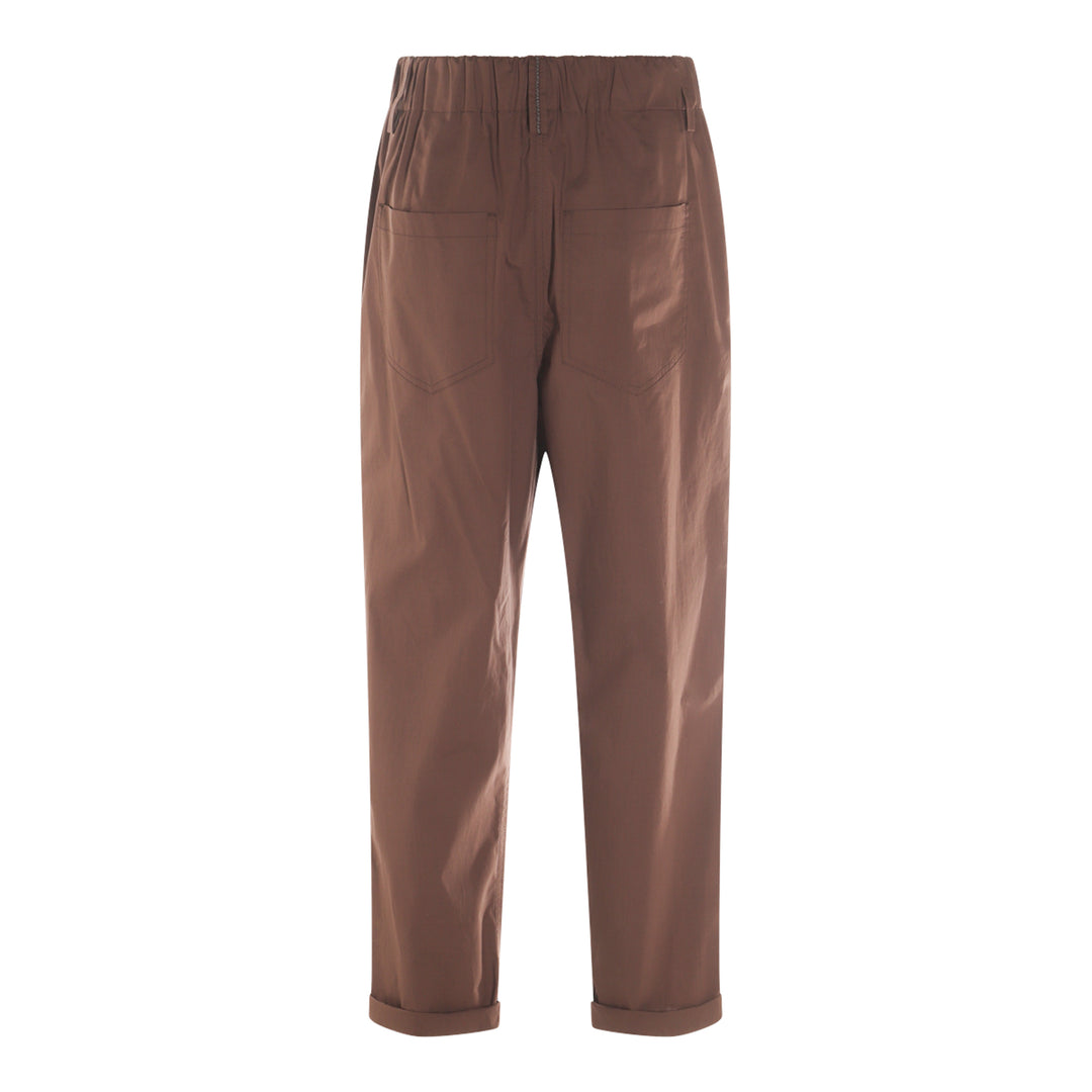 Brunello Cucinelli Trousers - Brown | d77cf6af906a67b2f2dadfa836957cf0ca5056da