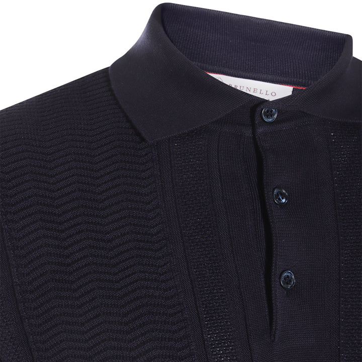 Brunello Cucinelli T-shirts and Polos - Blue and green | 76aaf8c00b14d8e05d64064c12d9c1a3acb65ae5