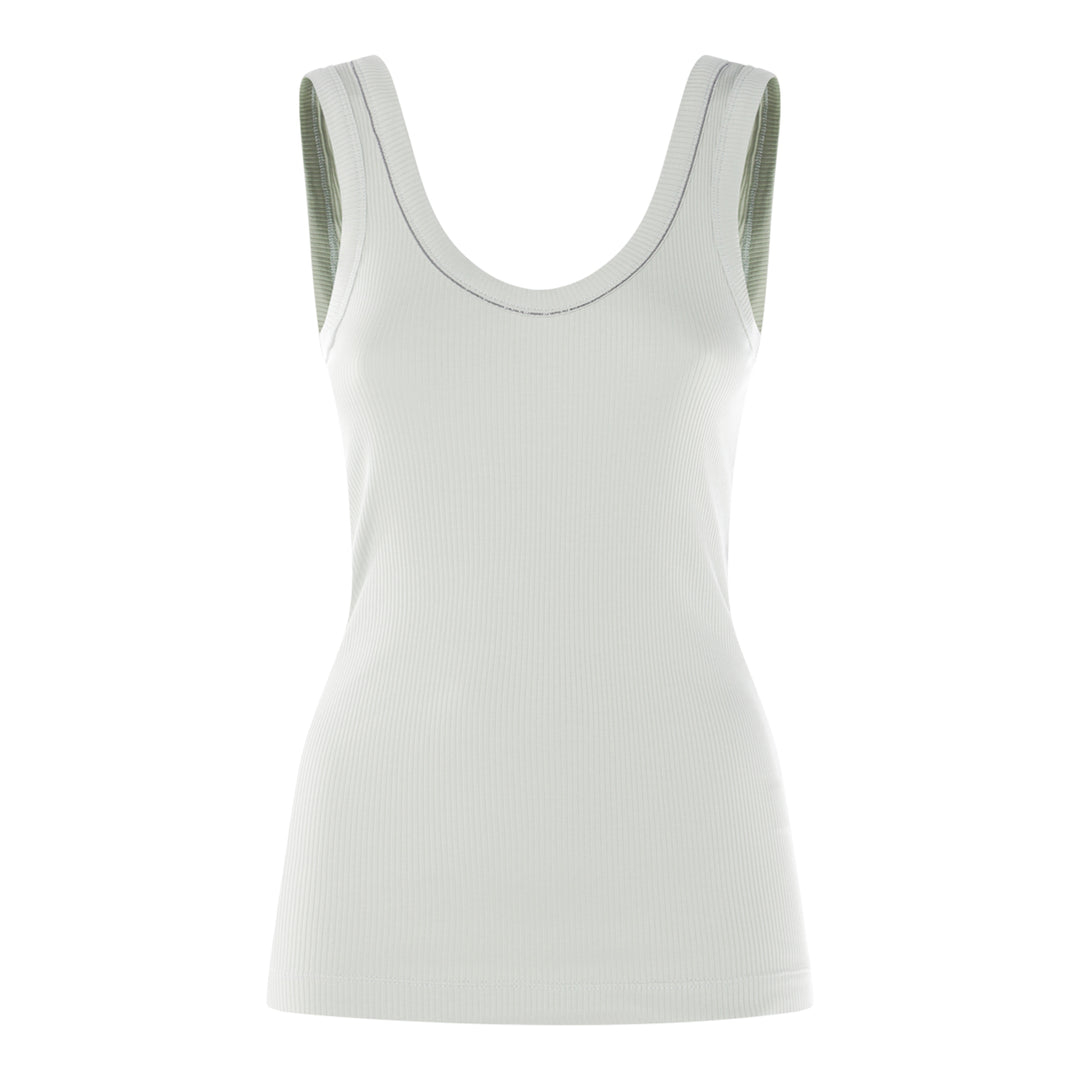 Brunello Cucinelli Top - MATCHA GREEN | 3f218a5179c3d7a84352abe0a62c0dd52b16bc4f