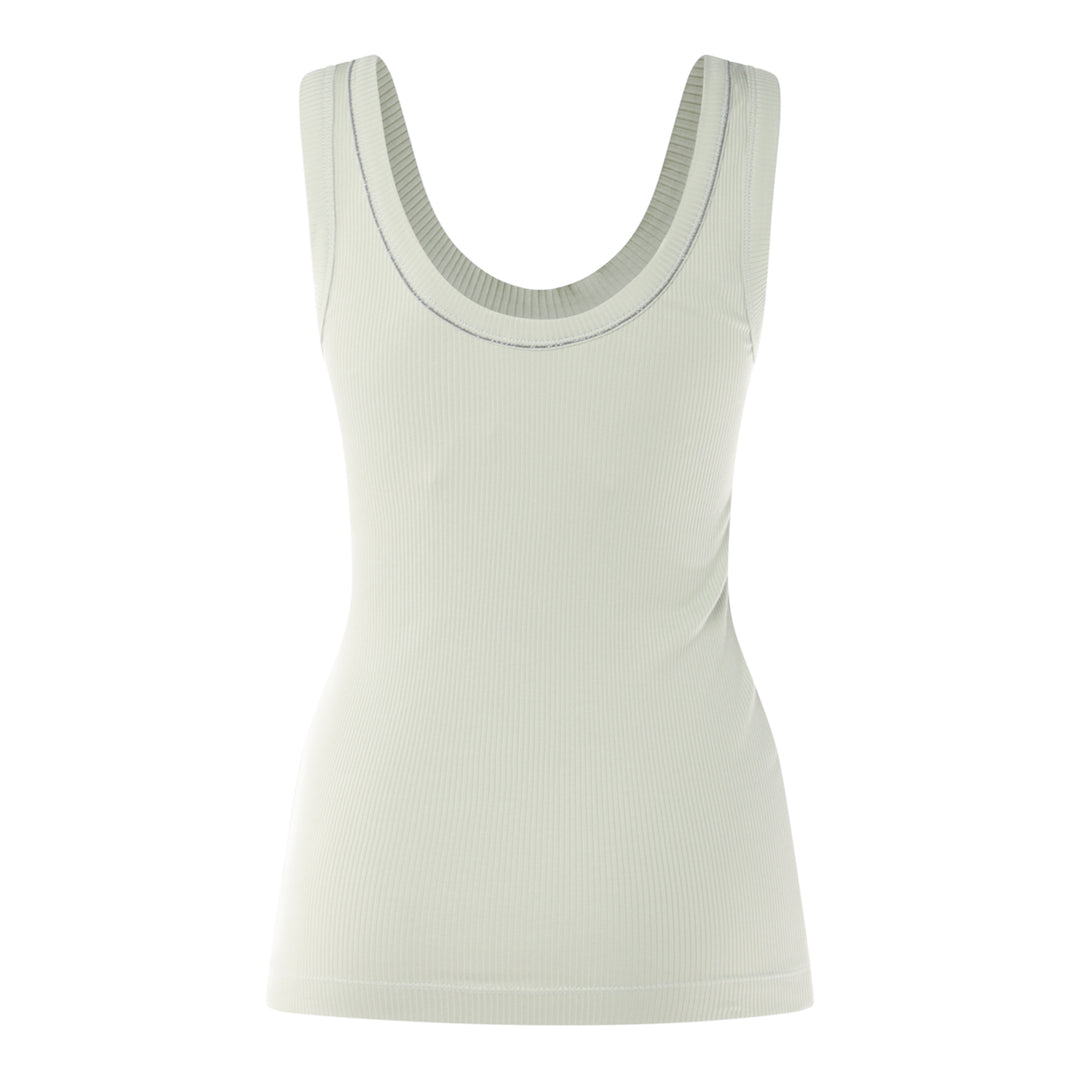 Brunello Cucinelli Top - MATCHA GREEN | 8f8d683962b0e16aa762e456a7308bd28db77701