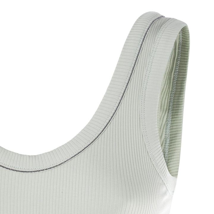 Brunello Cucinelli Top - MATCHA GREEN | c141014b90d9aa1f8ba092bcef80c327e96e6d60