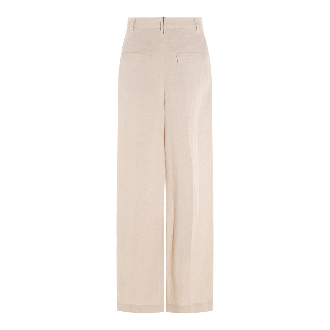 Brunello Cucinelli Trousers - Light and natural | 2bb369f2357348792cf6696b7c0e4aa7aef69331