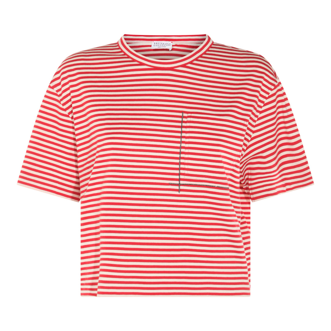Brunello Cucinelli T-shirts and Polos - PANAMA/ROSSO | 556a1e6abe055ad59f21683459f024a2493b500d