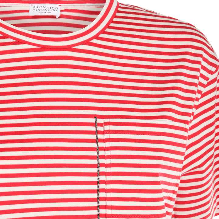 Brunello Cucinelli T-shirts and Polos - PANAMA/ROSSO | fc78e15d598bf967179bcd814440091e959b44f5