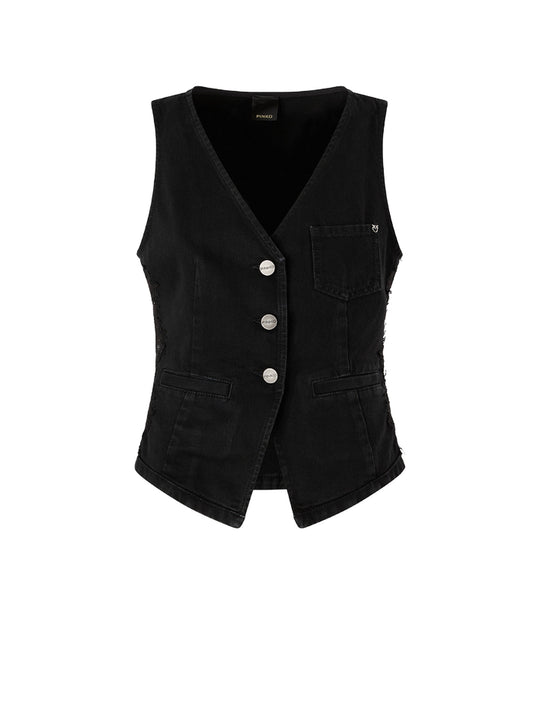 Gardener Cotton Vest With Laces Profiles