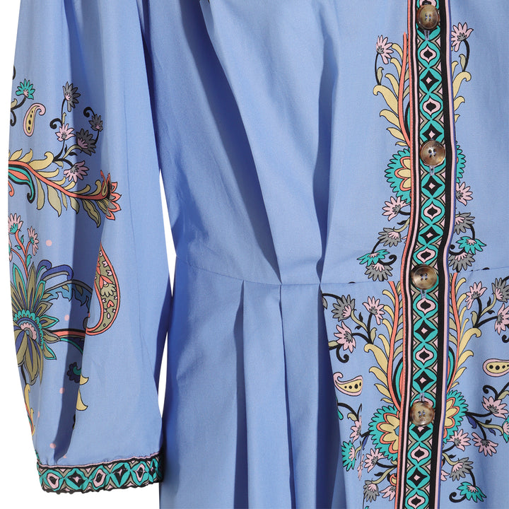 Etro Dresses - Blue and green | d2480f21e581dbc8ee348b41afccf40ba8dff2bc