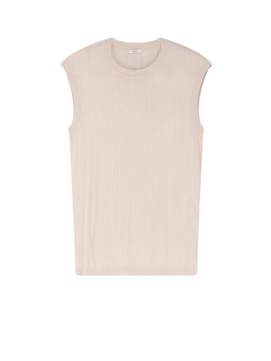 Calife Silk And Cotton Tank Top