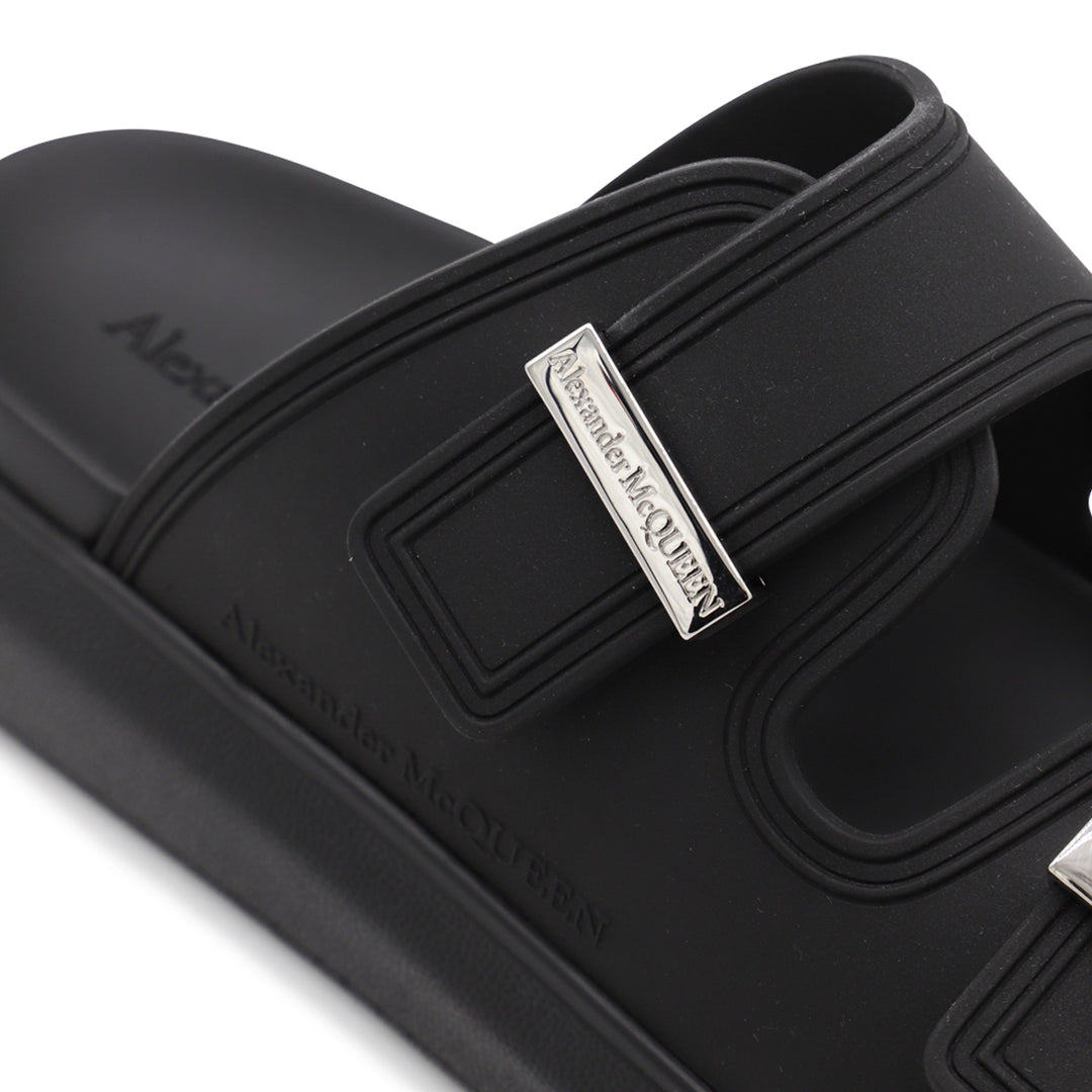 Alexander Mcqueen Sandals - Blacks and greys | ba1b0224994fda42e07cdb367832453ece9a2bdb