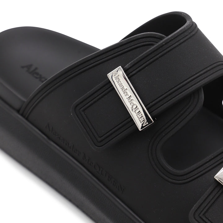 Alexander Mcqueen Sandals - Blacks and greys | ba1b0224994fda42e07cdb367832453ece9a2bdb