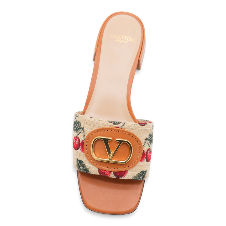 Valentino Garavani Flat shoes - NATURALE/ROSSO | d589b881a538624f4418d22167b13d190bcc8b18