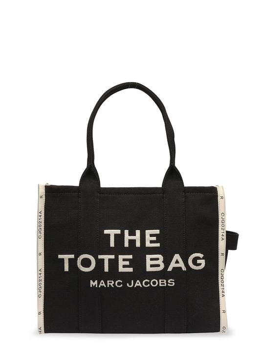 Traveler Tote Canvas Shopping Bag With Logo On The Front