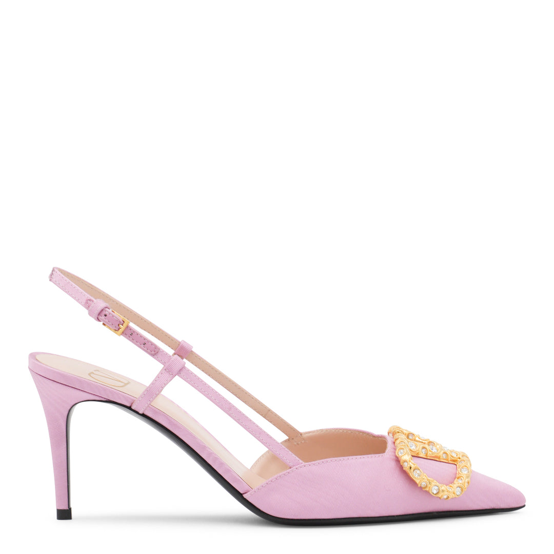Valentino Garavani With Heel - ROSA/CRYSTAL | 6a39eeb019502022395991fed5555c48582702df
