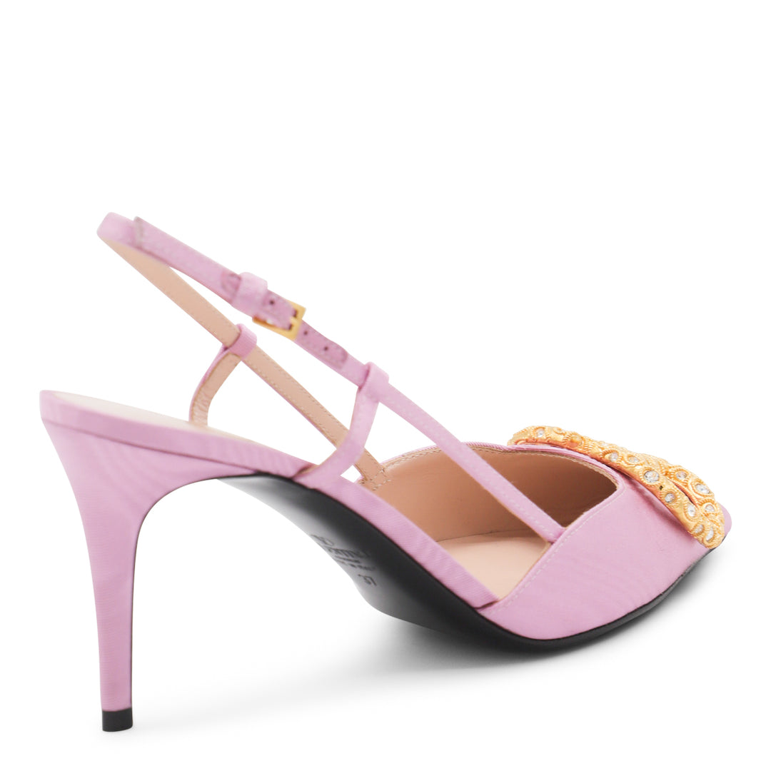 Valentino Garavani With Heel - ROSA/CRYSTAL | 9f55d2978adfabc25e8c355a7bb31f5bf876707e