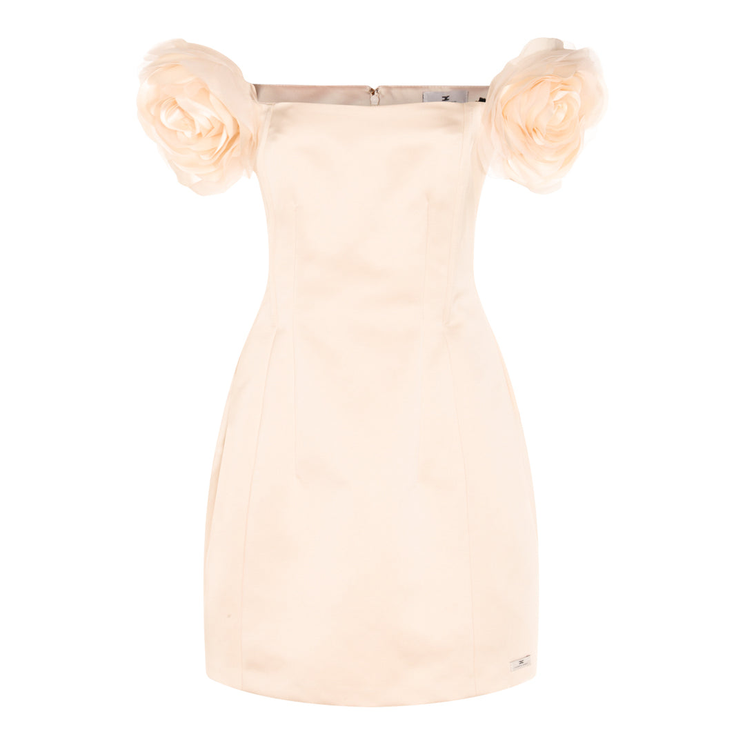 Elisabetta Franchi Dresses - BURRO | 7376645304f220ea1d1d1ea535d730ecc437a38a